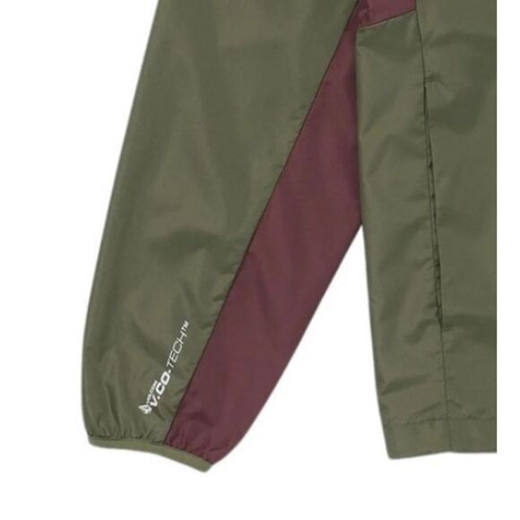 Volcom NWT Wavern Windbreaker Jacket Winter Moss Large - Picture 4 of 5
